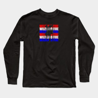 RED, WHITE & BLUE Long Sleeve T-Shirt